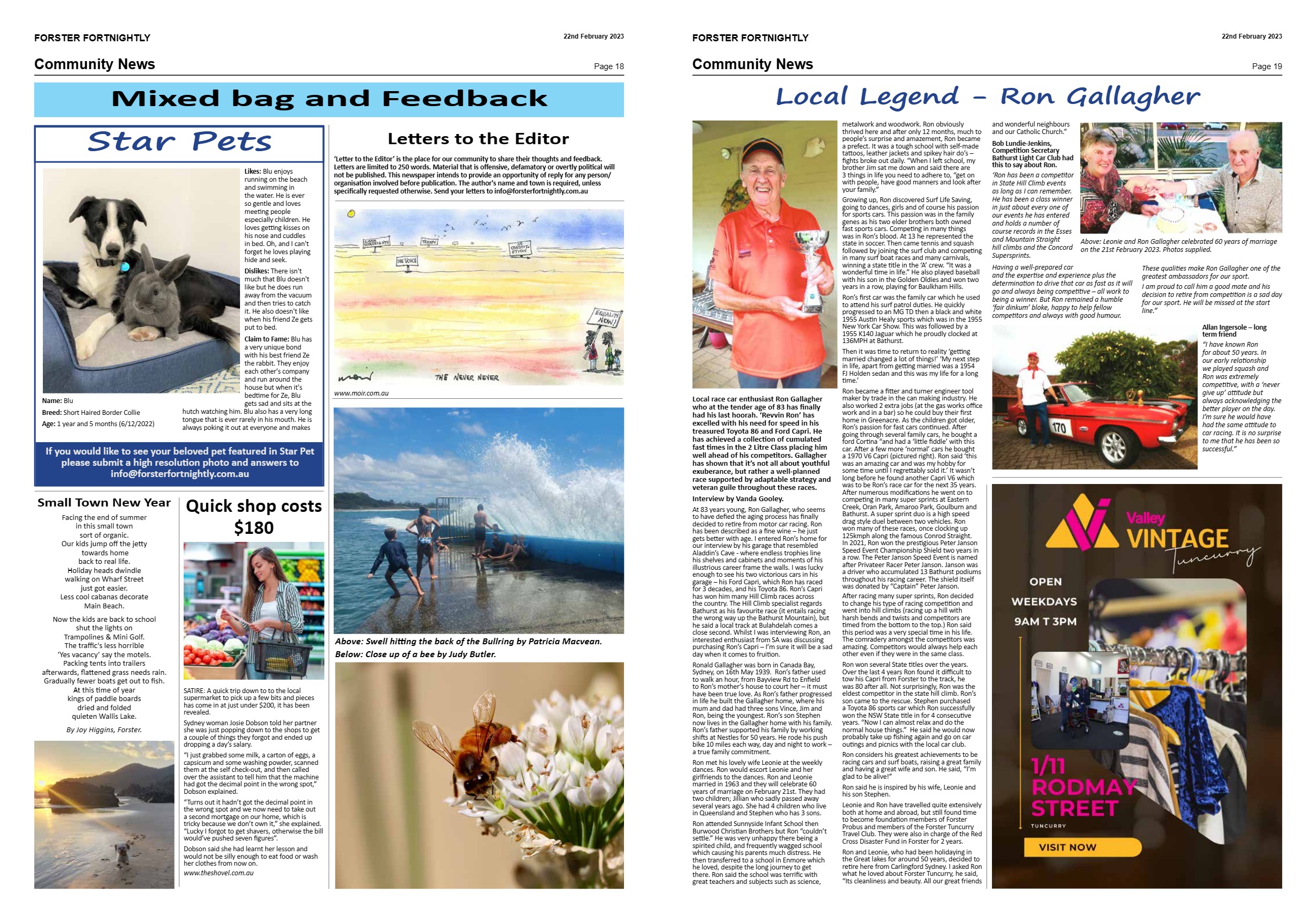 Forster Fortnightly 65th Edition 22/02/2023 Forster Fortnightly