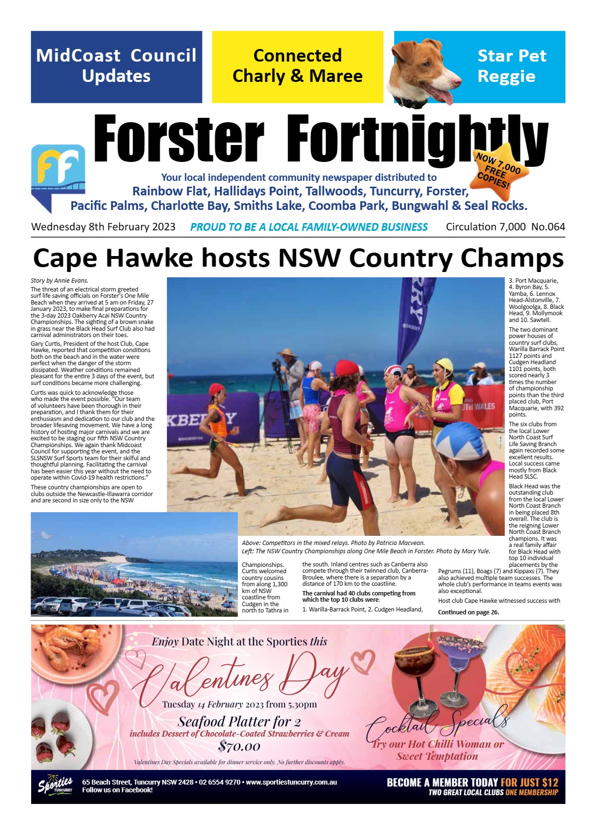 Forster Fortnightly 64th Edition 08/02/2023 Forster Fortnightly